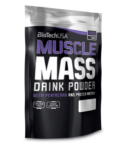 Bio Tech Muscle Mass ( 1000 г.) (Ваниль)