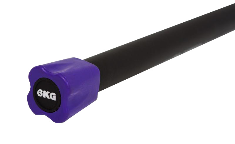 Бодибар FT 6 кг пурпурный наконечник Original FitTools