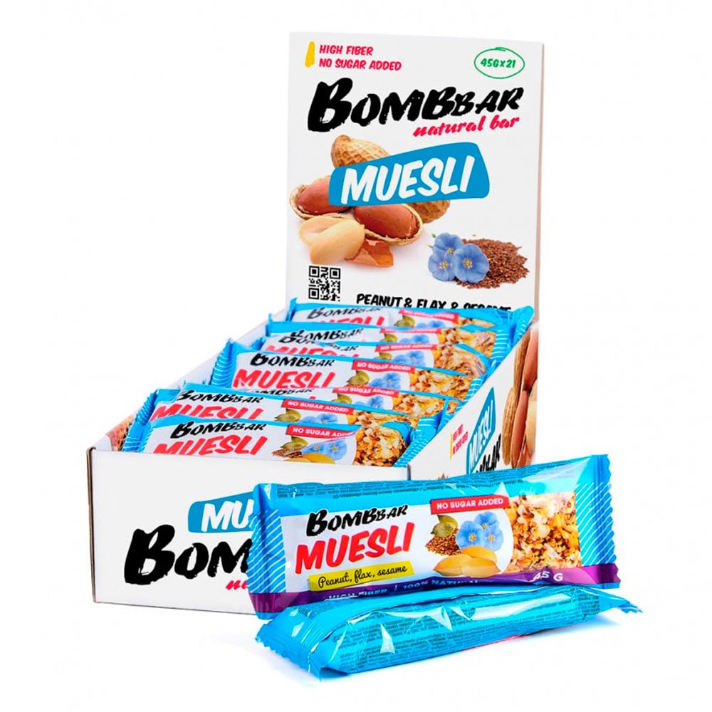 BOMBBAR Батончик мюсли мультизлаковый ( 45 г.)