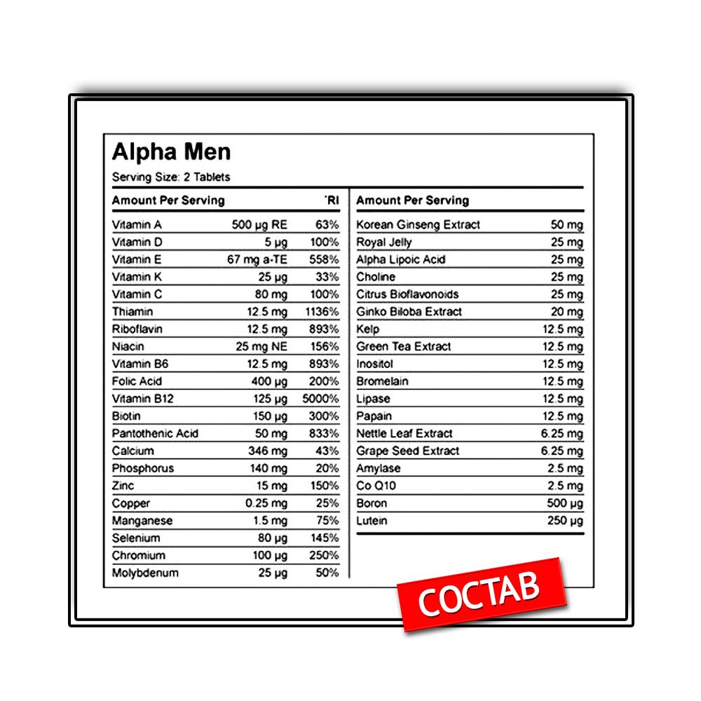 MyProtein Alpha Men (120 таб.)