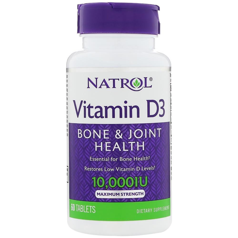 Natrol Vitamin D3 10000 (60 таб.)