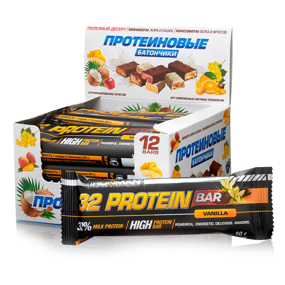 Ironman Батончик 32 Protein Bar (50 г.)