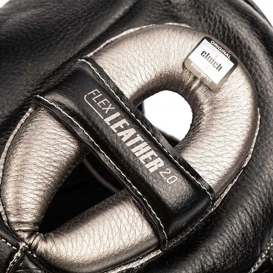 Шлем для единоборств Clinch Face Guard черно-бронзовый