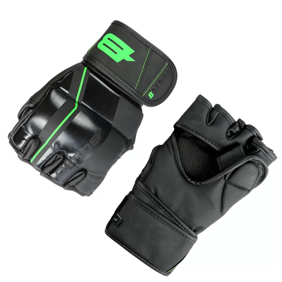 Перчатки MMA BoyBo B-series зеленые