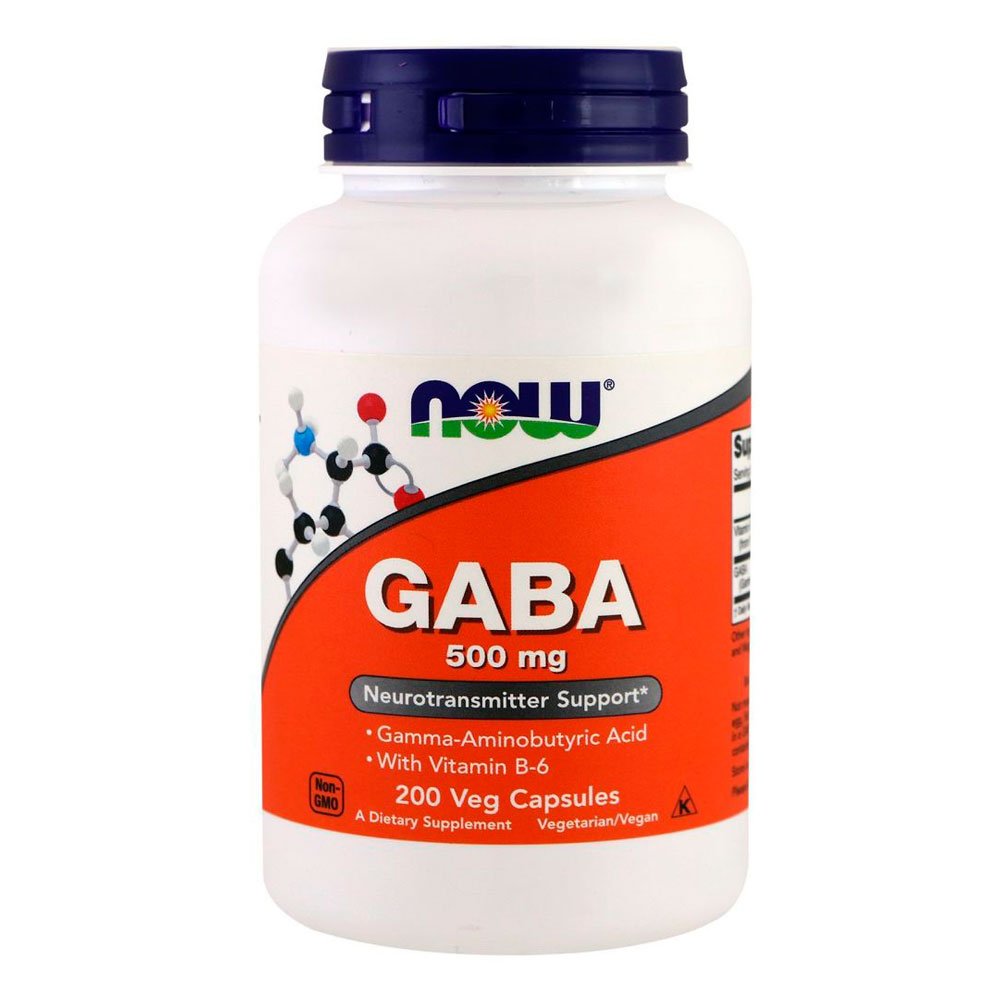 NOW GABA 500 мг. (200 капс.)