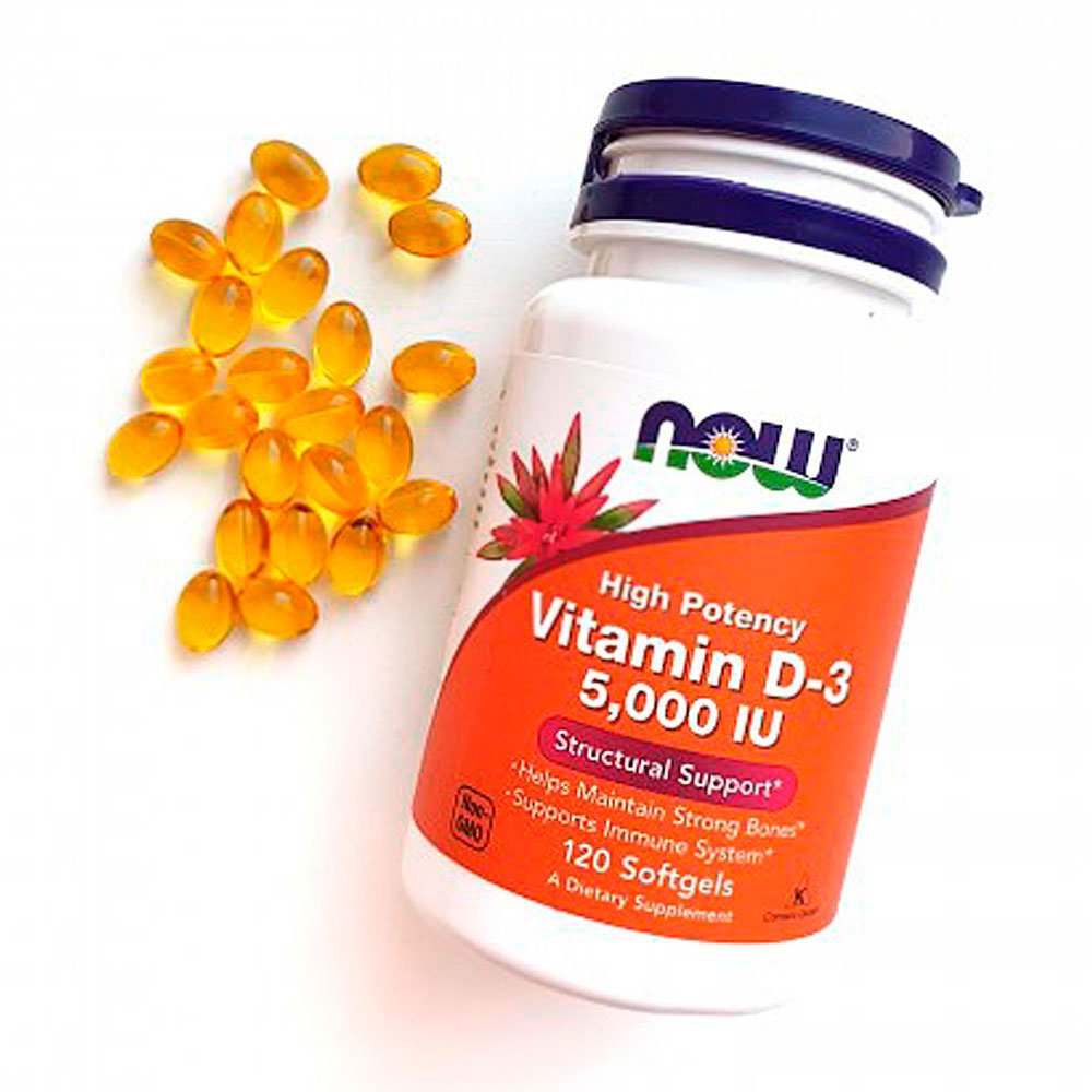 NOW D3 5000 МЕ (120 капс.)
