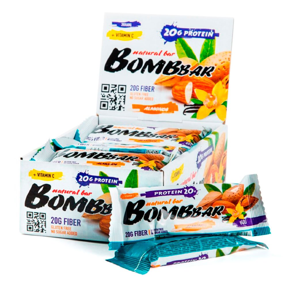 BOMBBAR Батончик протеиновый неглазированный ( 60 г.)