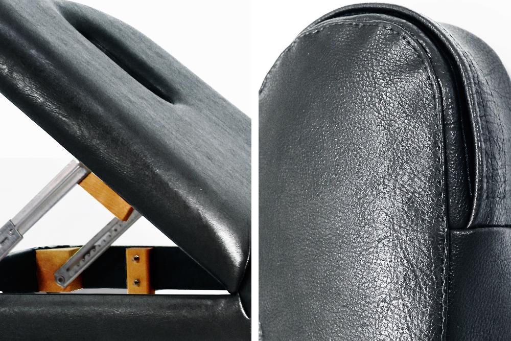 Массажный стол Relax Comfort черная кожа