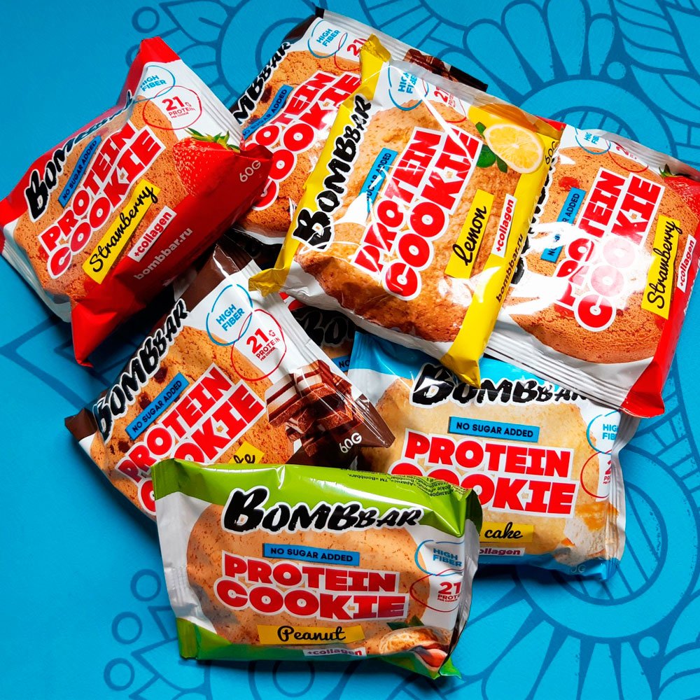 BOMBBAR Печенье неглазированное (60 г.)