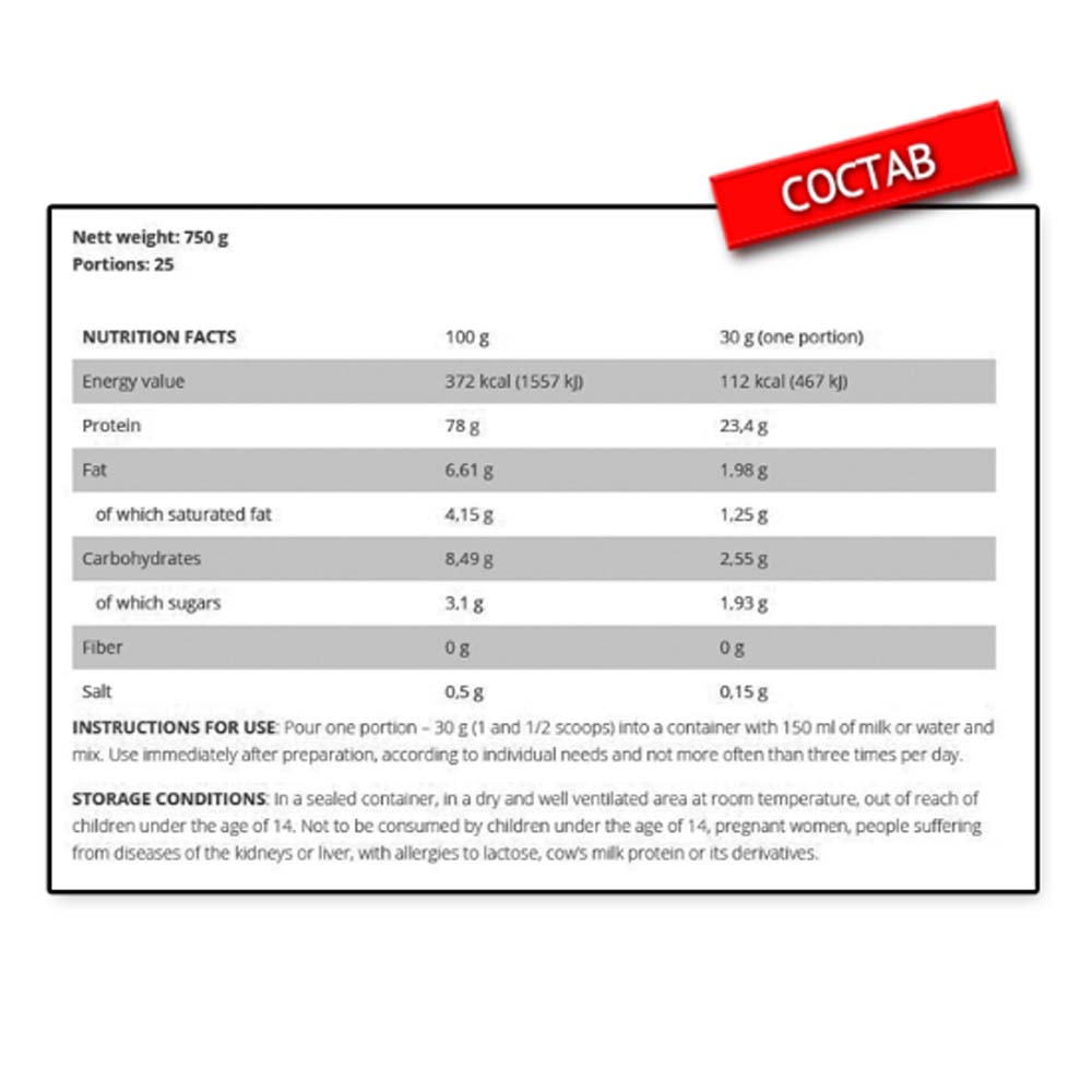KFD Nutrition Regular WPC 80 (750 г.)