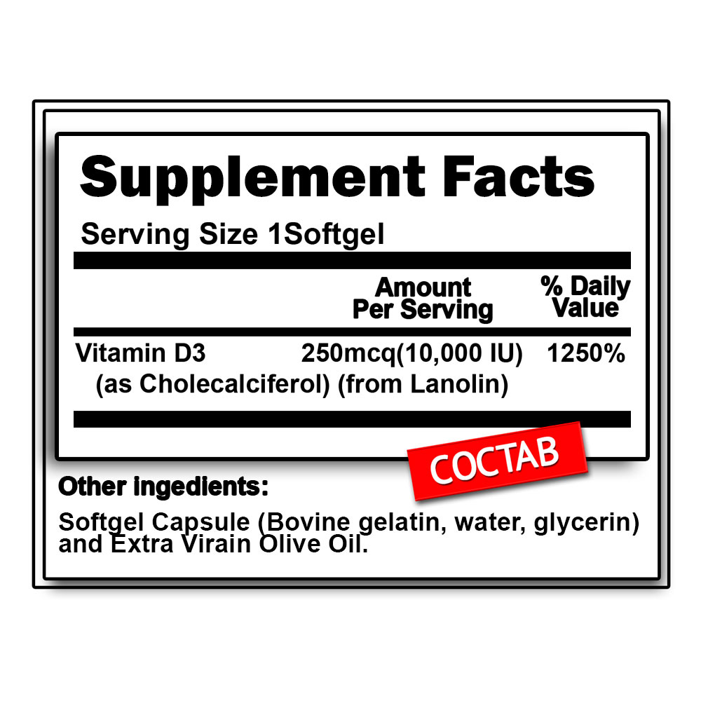 NOW D3 10000 МЕ (120 капс.)