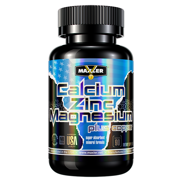 Maxler Calcium Zinc Magnesium ( 90 таб.)