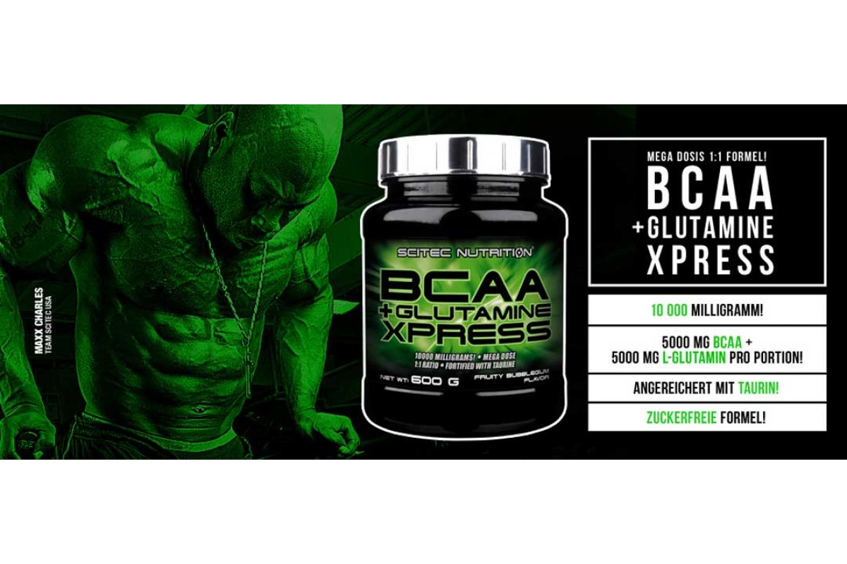 Scitec Nutrition BCAA+Glutamine  Xpress (300 г.)