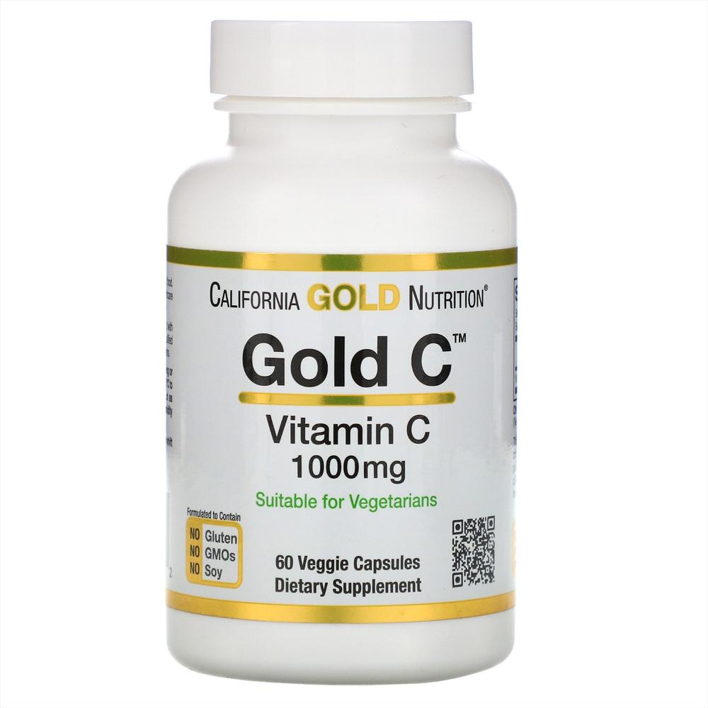 California Gold Nutrition Vitamine C (60 капс.)