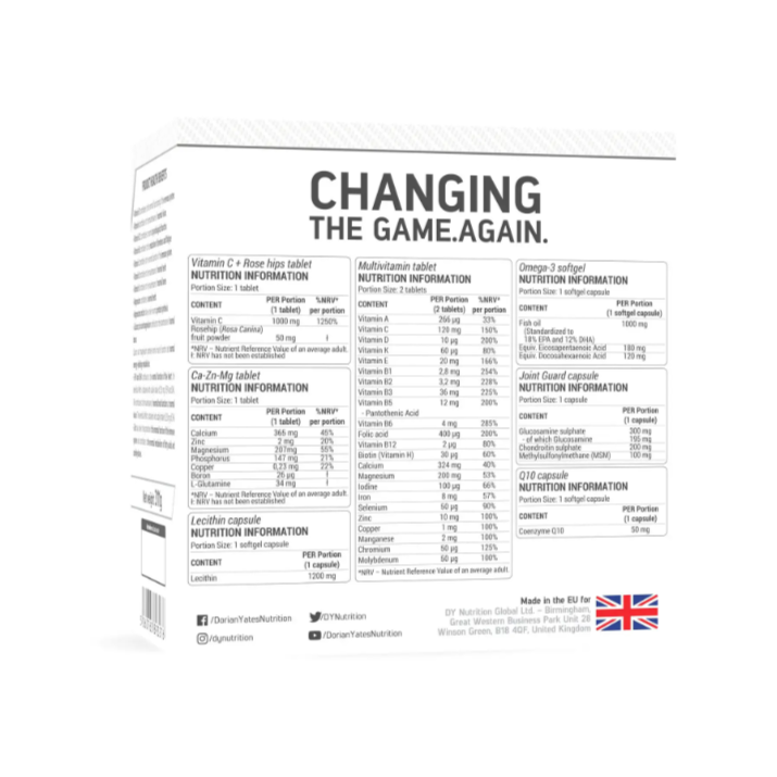 Dorian Yates HIT Pack Complex (30 пак)