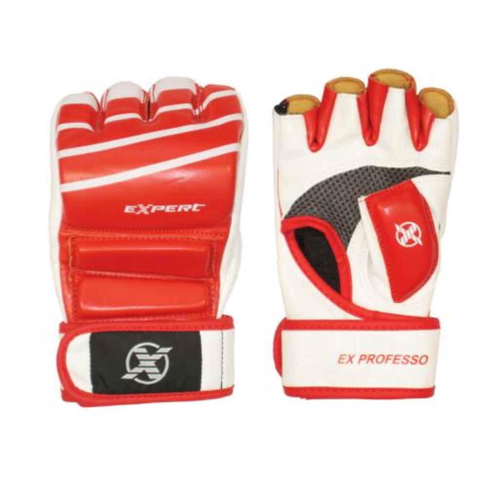 Перчатки для MMA FIGHT EXPERT с защитой пальца д/борьбы и ударов