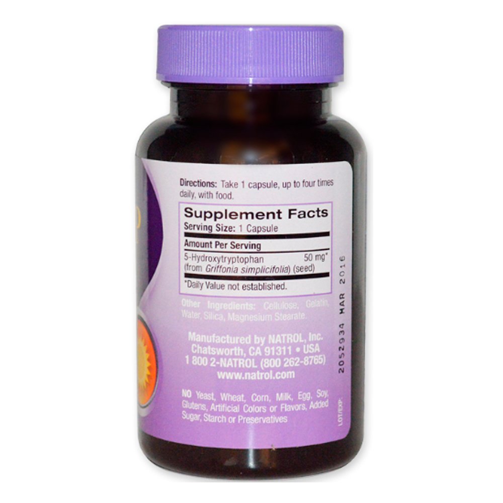 Natrol 5-HTP 50 мг. (30 капс. )