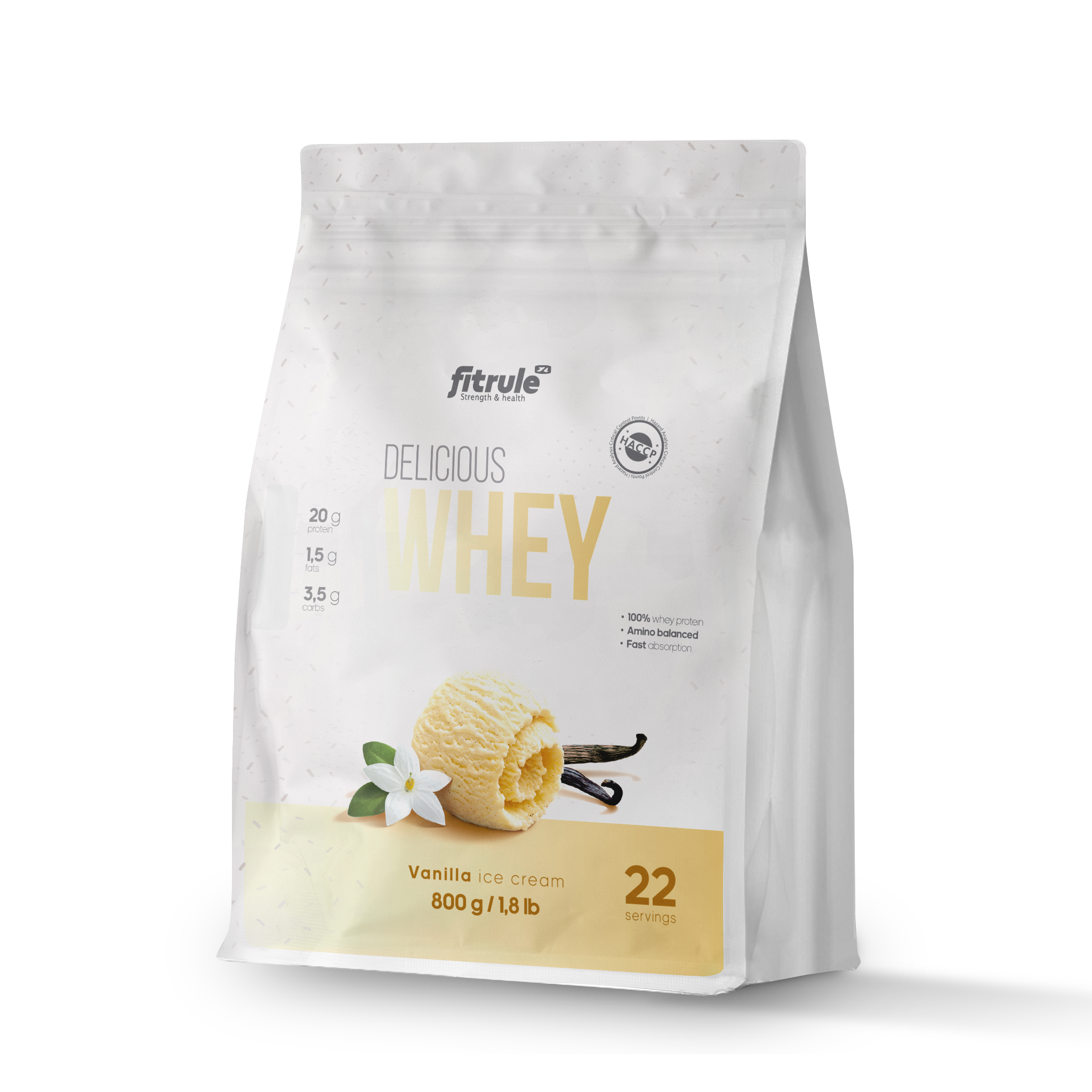 FitRule Whey (800 гр.) (Ваниль)