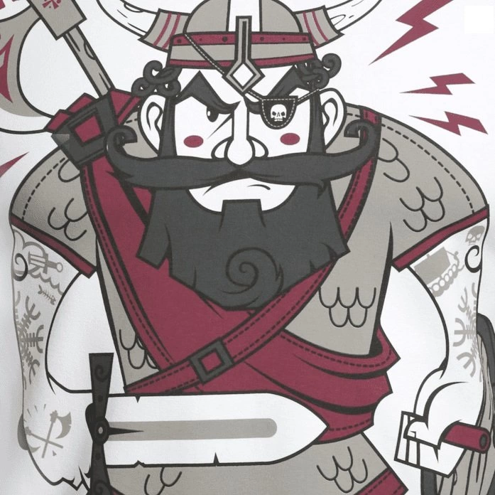 Футболка Hardcore Training Time To Raid White 