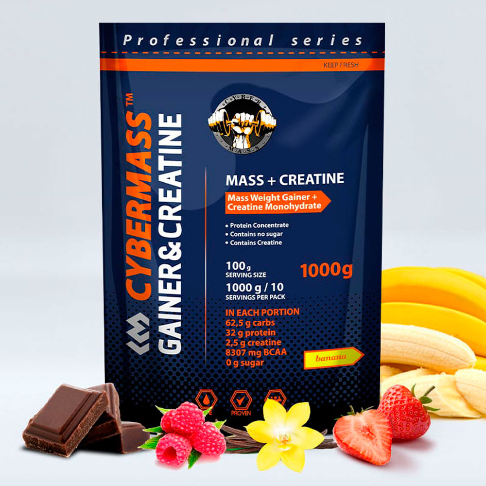 Cybermass Gainer and Creatine (1000 г.)