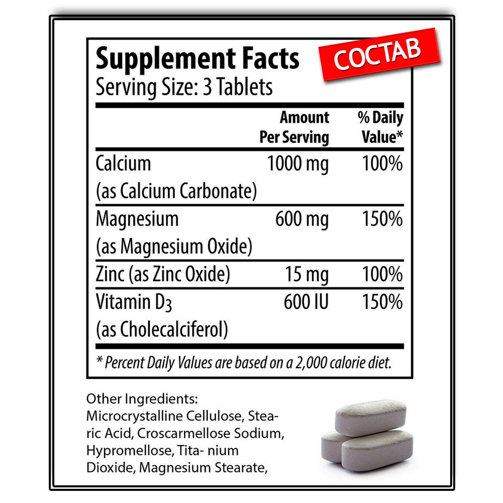 Maxler Calcium Zinc Magnesium+D3 ( 90 таб.)