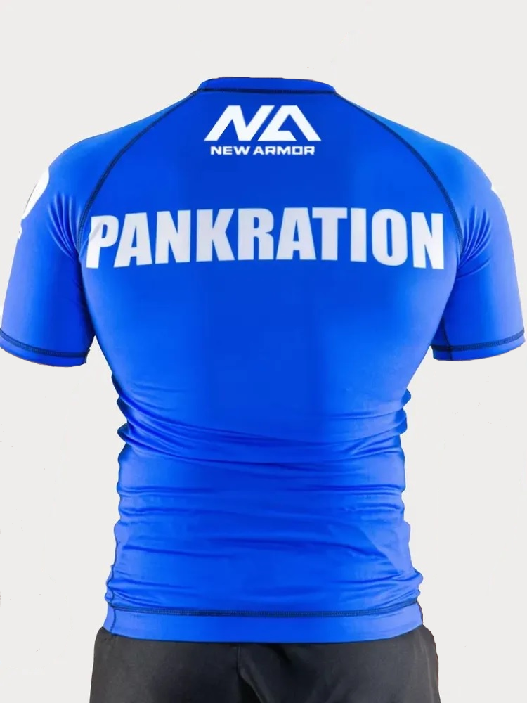 Рашгард Pankration синий