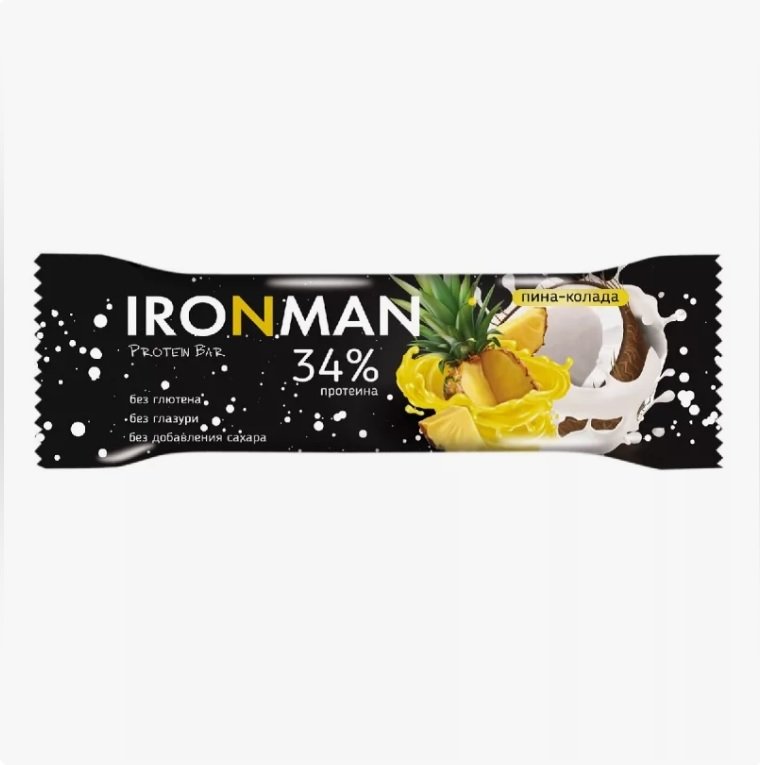 Ironman Батончик Protein Bar без глазури (50 г.)