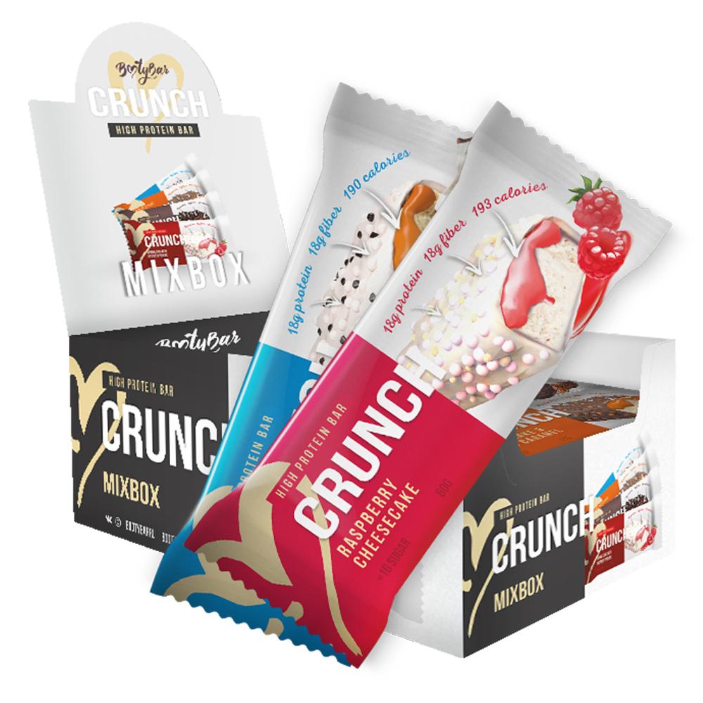 Booty Bar батончик Crunch Bar 60 гр.