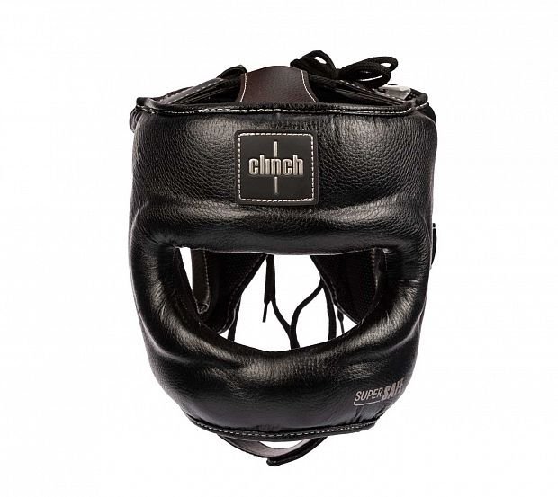 Шлем для единоборств Clinch Face Guard черно-бронзовый