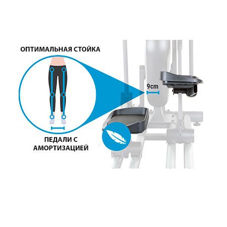 Эллиптический тренажер DFC E99614
