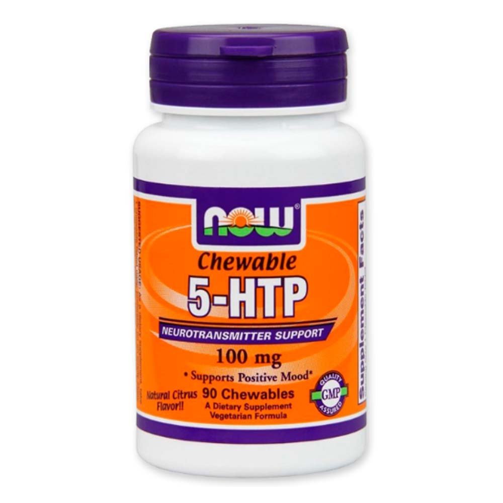 NOW 5-HTP Chewable 100 мг. (90 таб.)