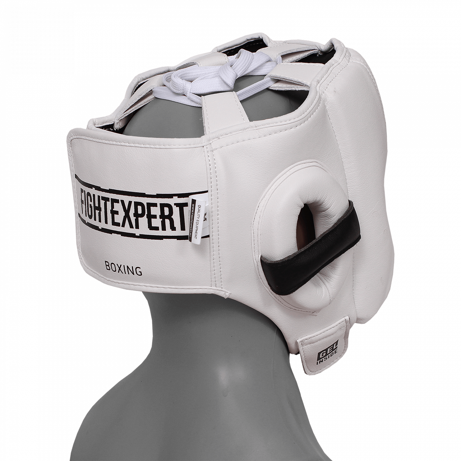 Шлем для бокса FIGHT EXPERT Winner белый