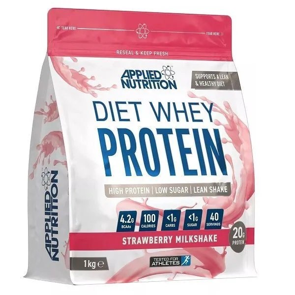 Applied Nutrition Diet Whey (1000 gr) (Клубнично-молочный коктейль)