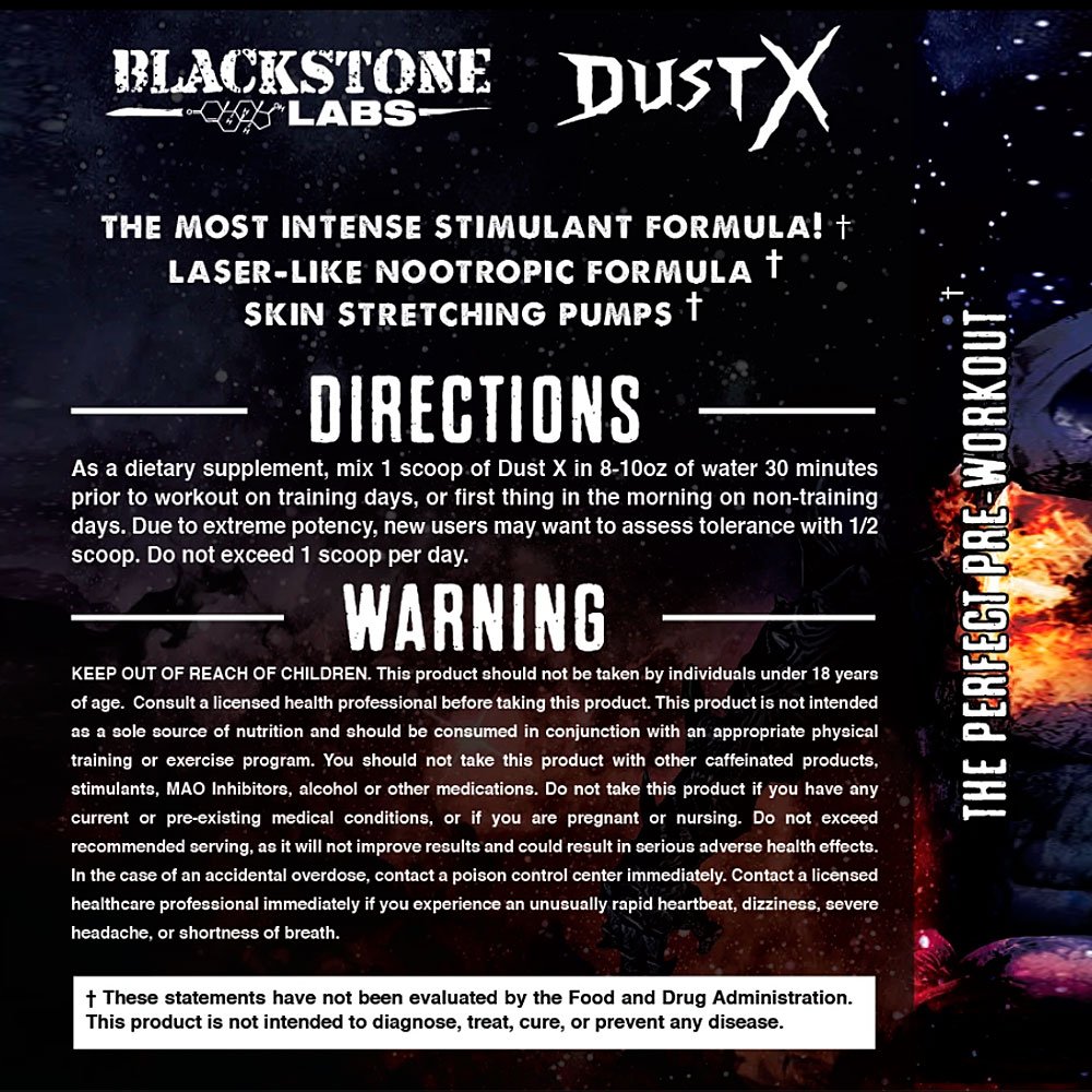 Black Stone Labs DUST X пробник (10,5 г.)