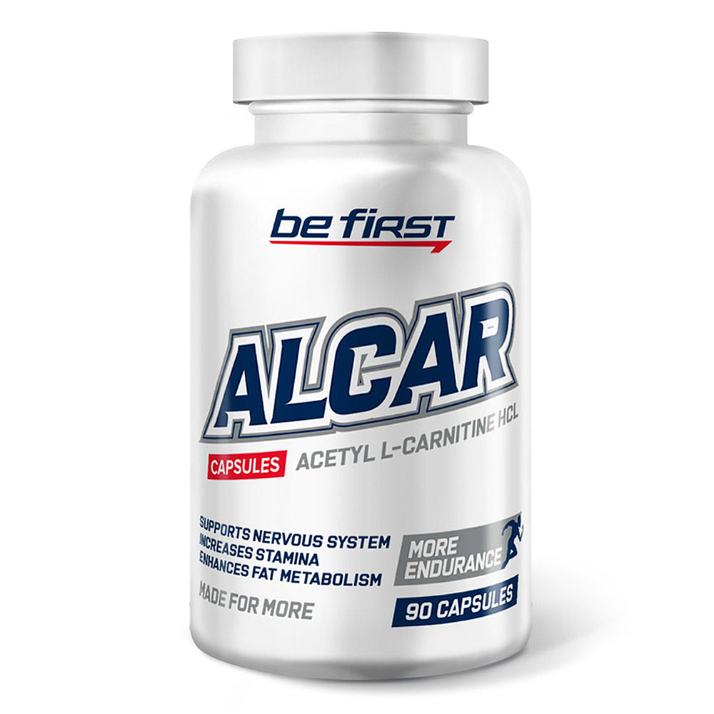 Be First Alcar (Acetyl L-carnitine) powder (90 капс.)