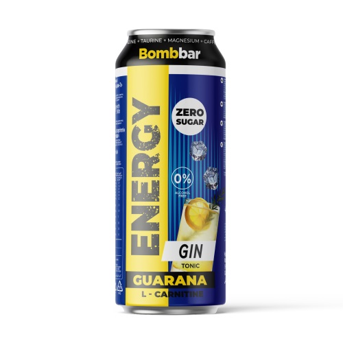 BOMBBAR напиток L-carnitine + Guarana (450 мл.)