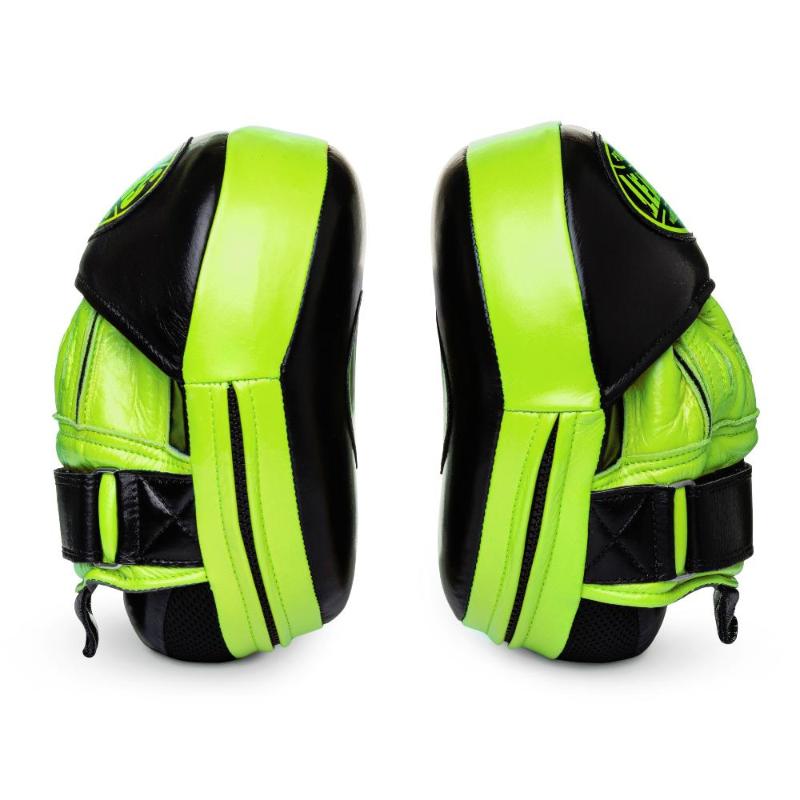 Лапы тренерские Leaders Curved BK/GN