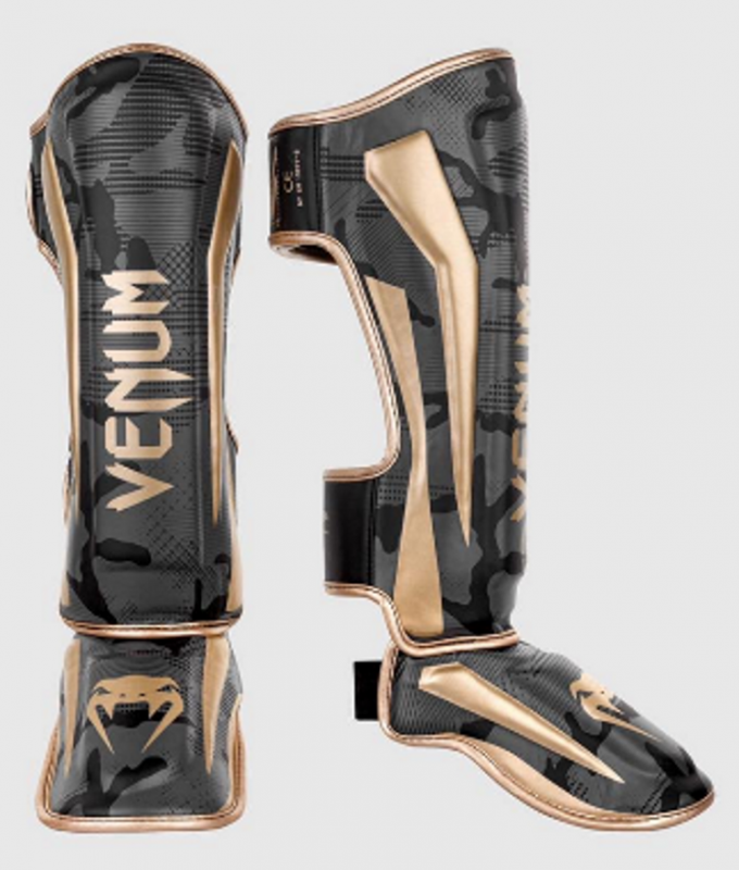 Защита голень-стопа Venum Challenger Army Gold (PK)