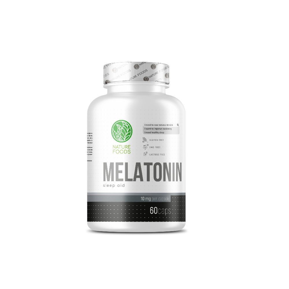 Nature Foods Melatonin 10 mg(60 caps.)