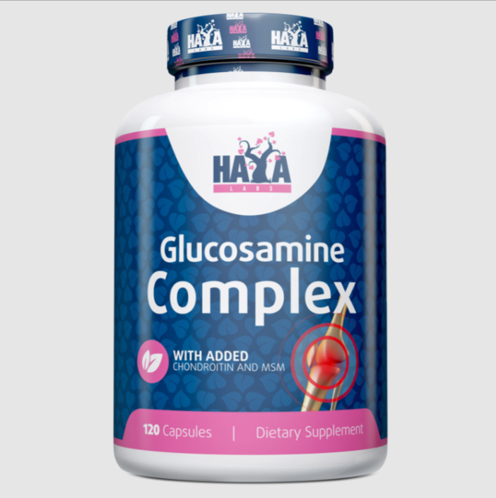 Haya Labs Glucosamine Complex with Chondroitin & MSM (120 caps)