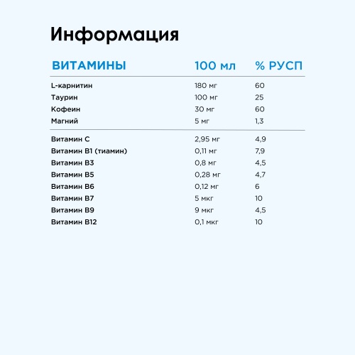 BOMBBAR напиток L-carnitine + Guarana (450 мл.)