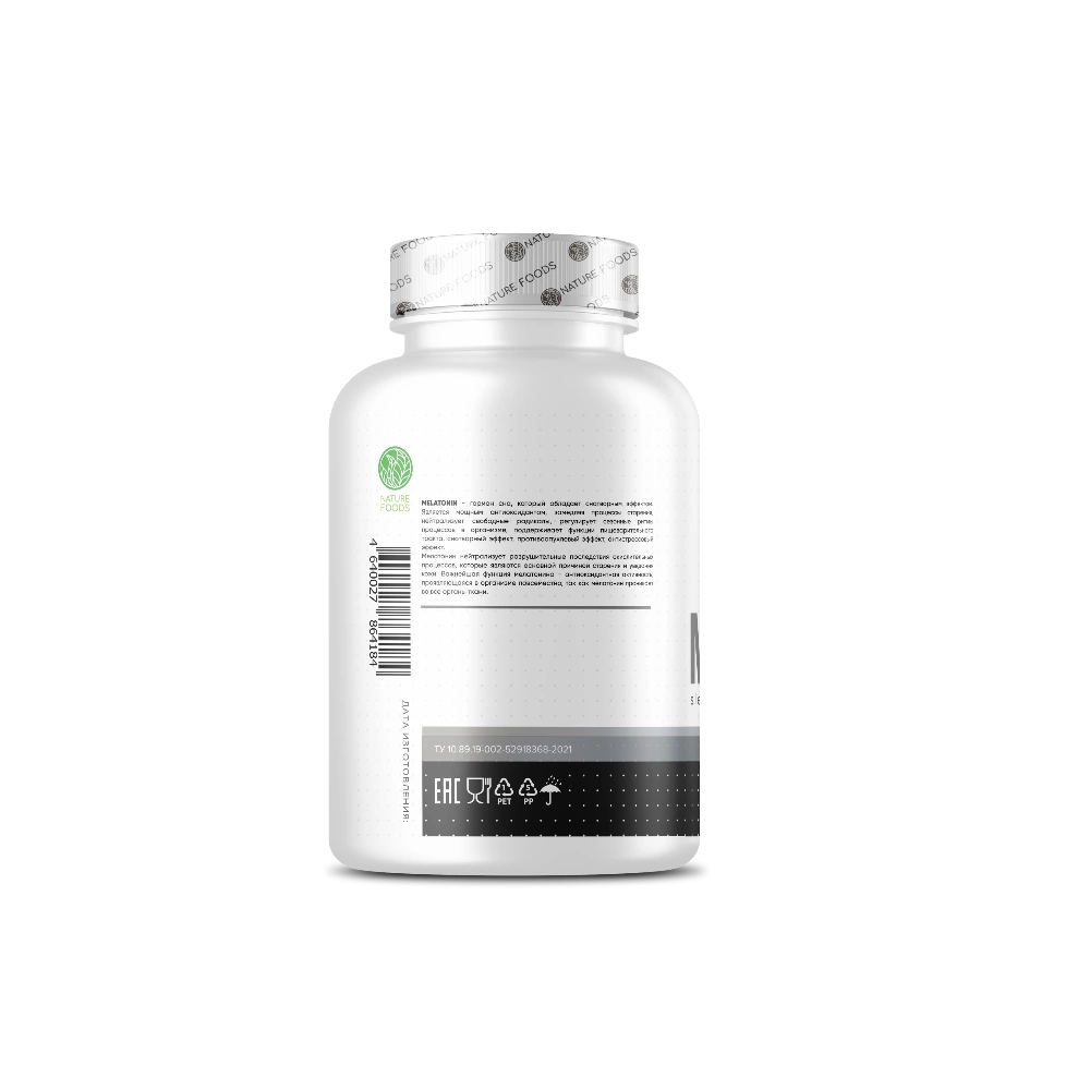 Nature Foods Melatonin 5 mg(60 caps.)