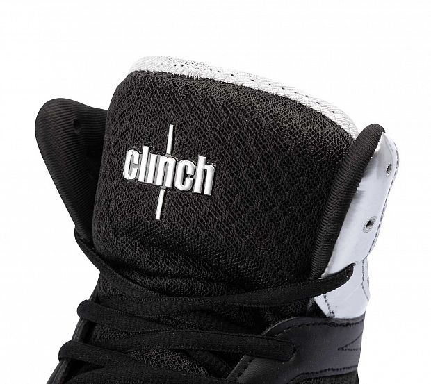 Боксерки Clinch Punch черно-серебристые 40