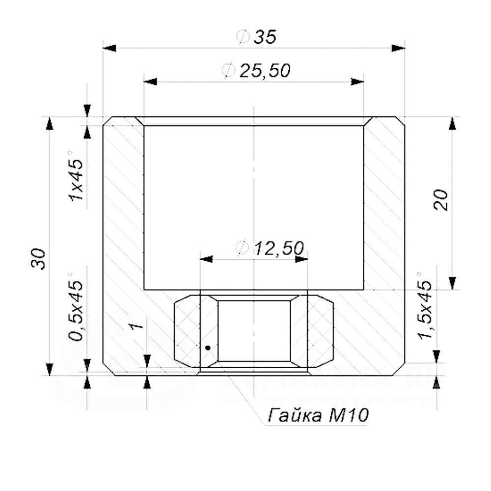 Втулка направляющей