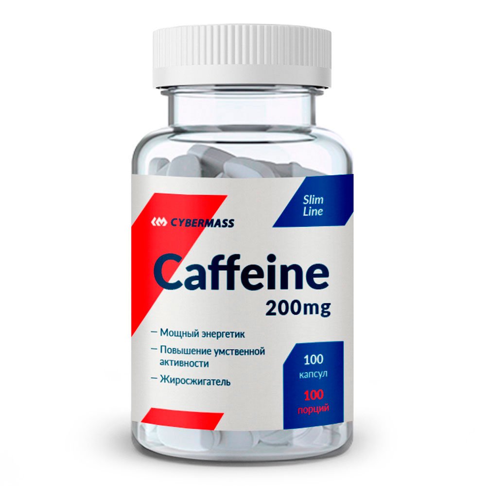 Cybermass Caffein 200 мг. (100 капс.)