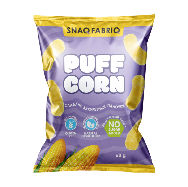 SNAQ FABRIQ Кукурузные палочки (60 гр)