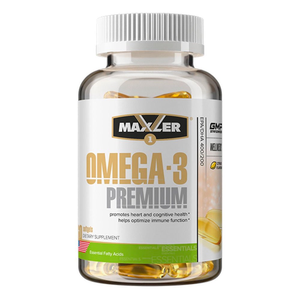 Maxler Omega-3 Premium (60 капс.)