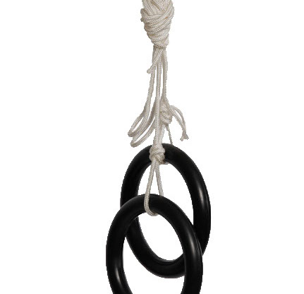 Кольца гимнастические со шнуром ГК-178