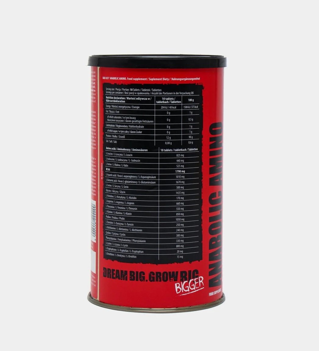 Bad ass Anabolic Amino (350tab)
