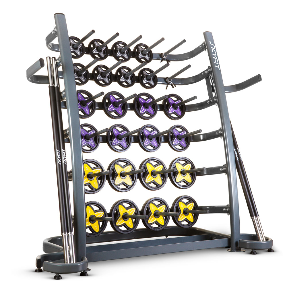 Стойка для боди-пампов SKYFIT на 20 шт.